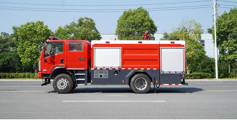 四驅6噸森林消防車